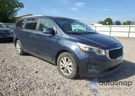 2016 Kia Sedona Lx из США, поврежденный, VIN KNDMB5C19G6161760